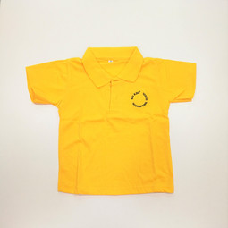 SKIS Sports House Collar T-Shirt (YELLOW; Size 32 to 44)